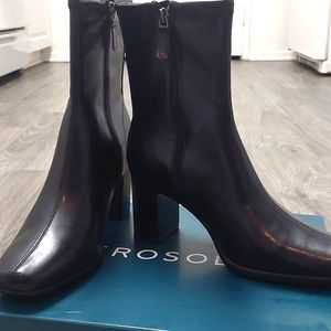➡️NEW AEROSOLES MYLEY BLACK BOOTS SIZE 7.5